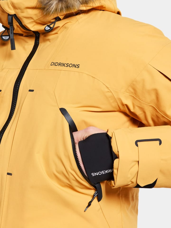 Didriksons Men's Zeus Parka Mustard Didriksons Didriksons Men's Zeus Parka Mustard Didriksons