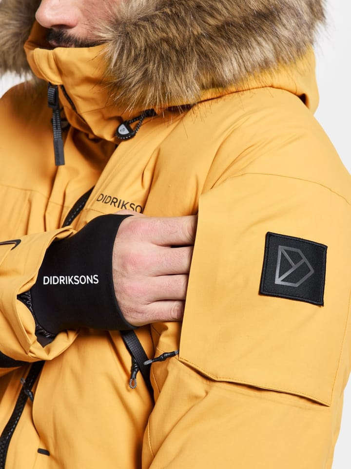 Didriksons Men's Zeus Parka Mustard Didriksons Didriksons Men's Zeus Parka Mustard Didriksons