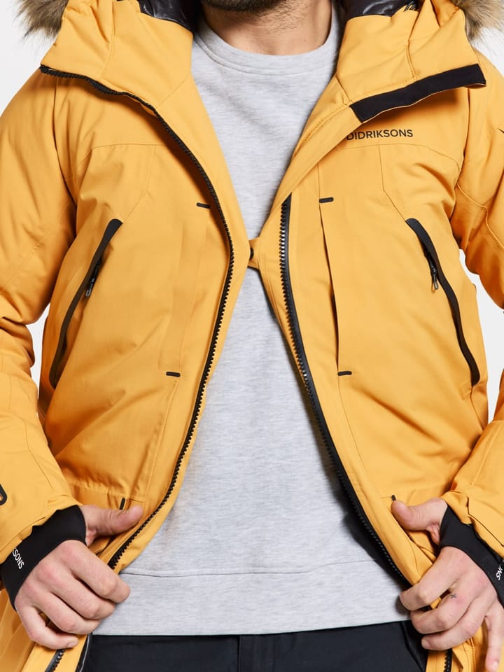 Didriksons Men's Zeus Parka Mustard Didriksons Didriksons Men's Zeus Parka Mustard Didriksons