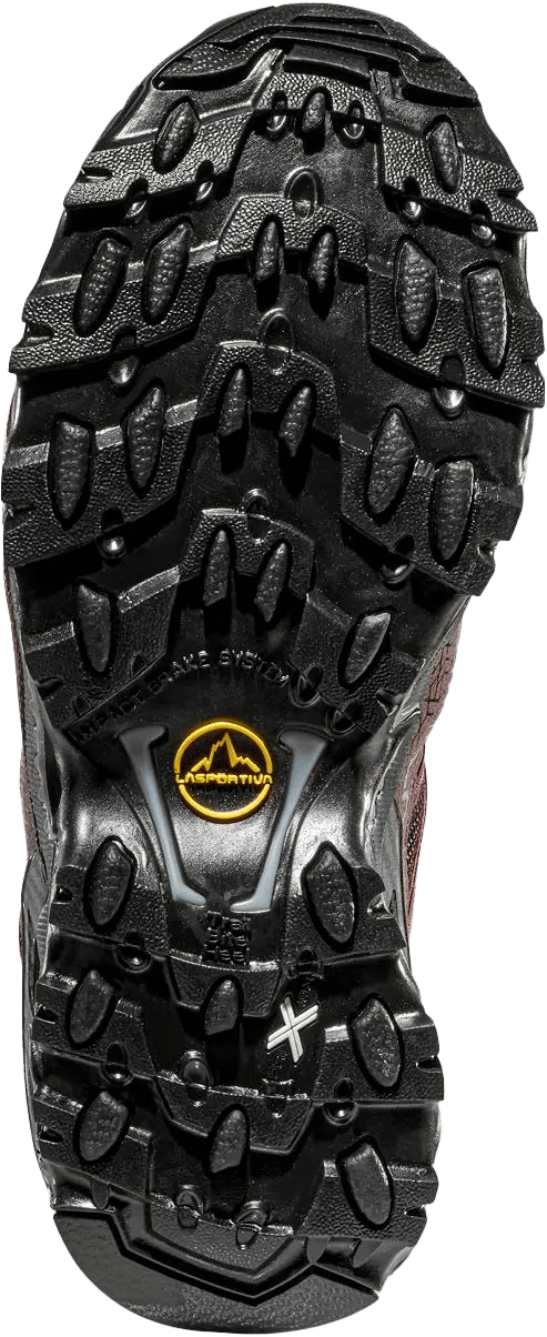 La Sportiva Women's Ultra Raptor II Wide GORE-TEX Red Plum/Carbon La Sportiva