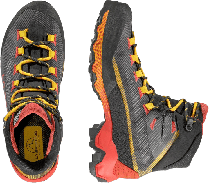 La Sportiva Men's Aequilibrium Hike GORE-TEX Carbon/Yellow La Sportiva