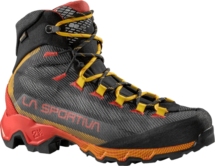 La Sportiva Men's Aequilibrium Hike GORE-TEX Carbon/Yellow La Sportiva