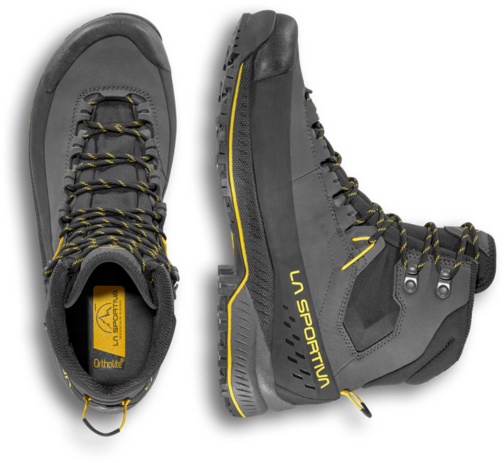 La Sportiva Men's TX5 Evo Mid GORE-TEX Carbon/Yellow La Sportiva