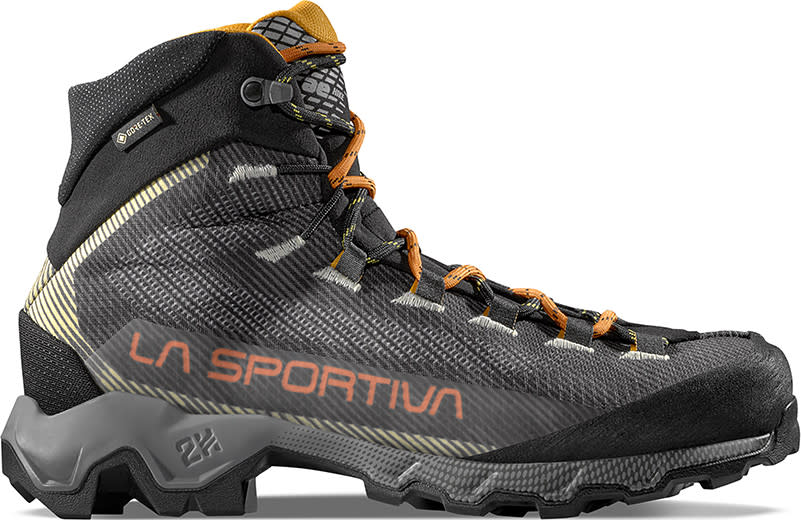 La Sportiva Men's Aequilibrium Hike Gore-Tex Carbon/papaya Vuorettomat kengät 41.5