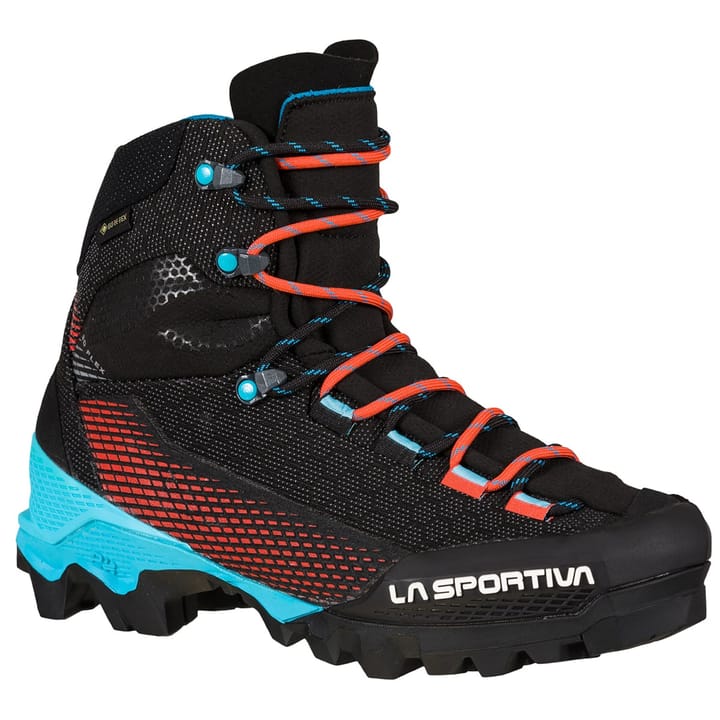 La Sportiva Aequilibrium St Gtx W'S Fjellstøvel Black/hibiscus La Sportiva