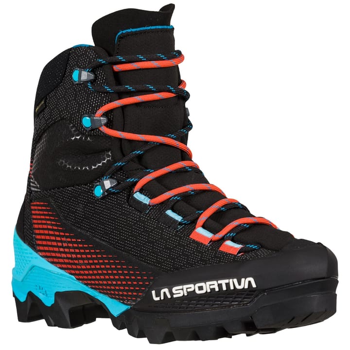 La Sportiva Aequilibrium St Gtx W'S Fjellstøvel Black/hibiscus La Sportiva La Sportiva Aequilibrium St Gtx W'S Fjellstøvel Black/hibiscus La Sportiva