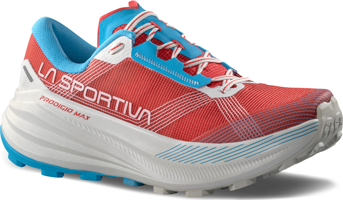 La Sportiva Women's Prodigio Max Hibiscus/Malibu Blue Løpesko 39½