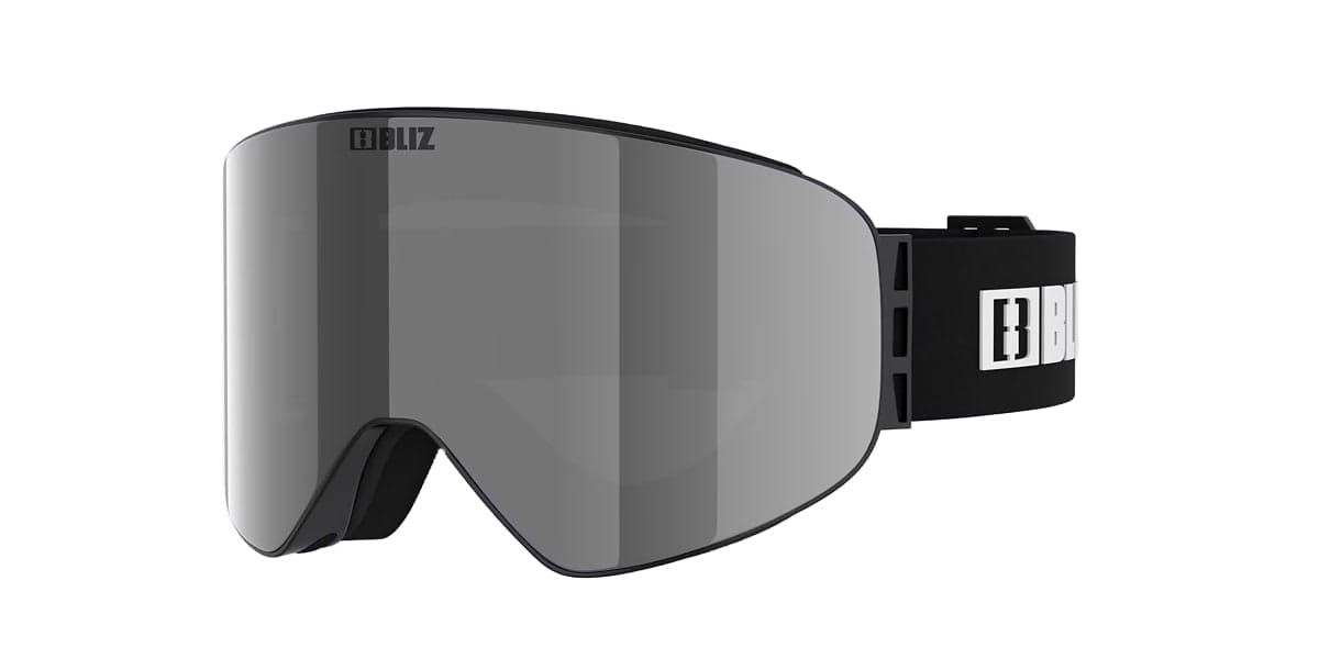 Bliz Flow Matte Black / Smoke W Silver Mirror