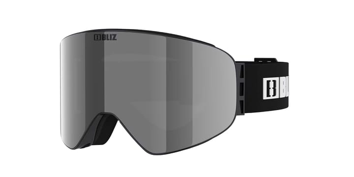 Bliz Flow Matte Black / Smoke W Silver Mirror Bliz