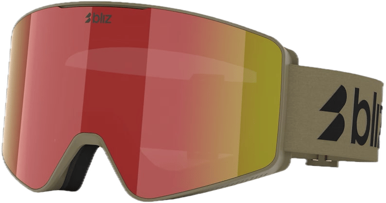 Bliz G001 Matte Camo Green / Brown W Red Multi