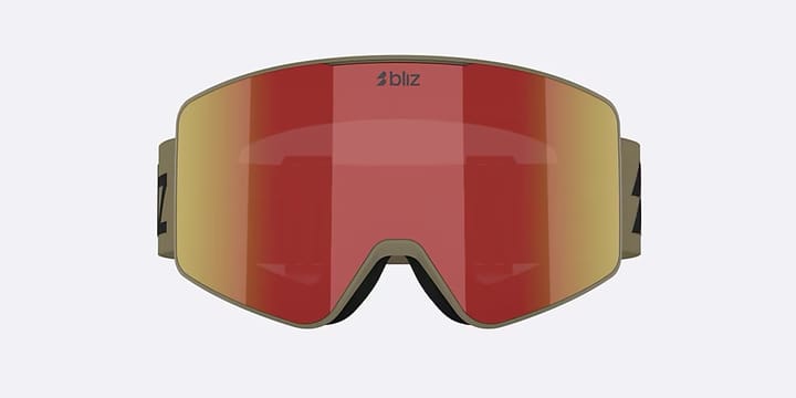 Bliz G001 Matte Camo Green / Brown W Red Multi Bliz