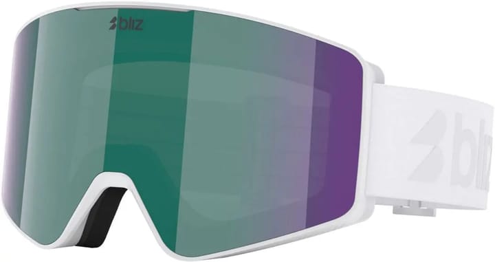 Bliz G001s Matte White / Brown W Green Multi Bliz