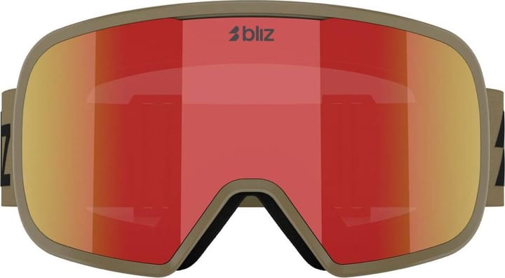 Bliz G002 Matte Camo Green/Brown W Red Multi Bliz