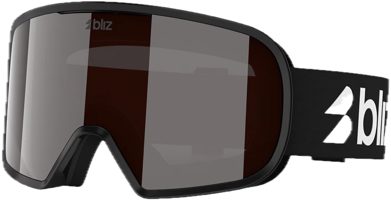 Bliz G002 Matte Black / Orange W Silver Mirror