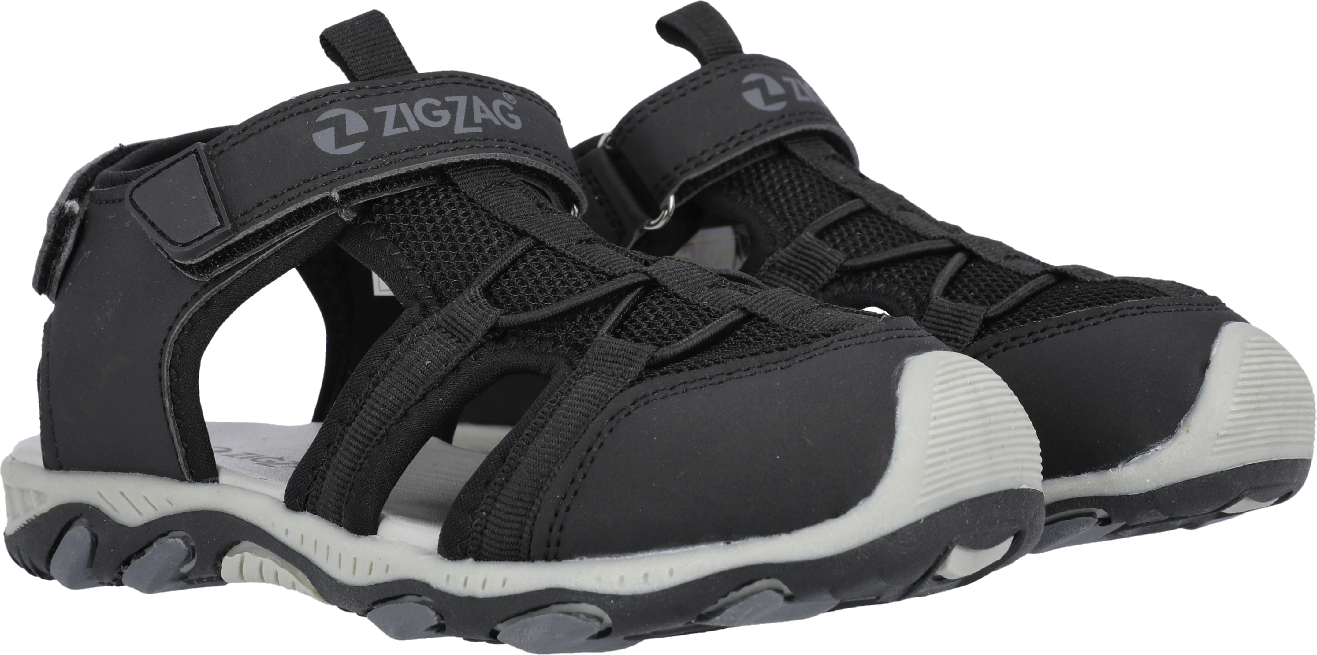 ZigZag Kids' Fipa Closed Toe Sandal Black Sandaler 30