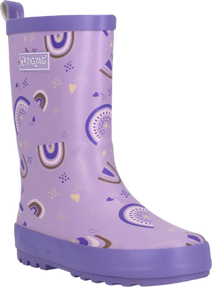 ZigZag Kids' Gemus Rubber Boot Lavendula Zig Zag