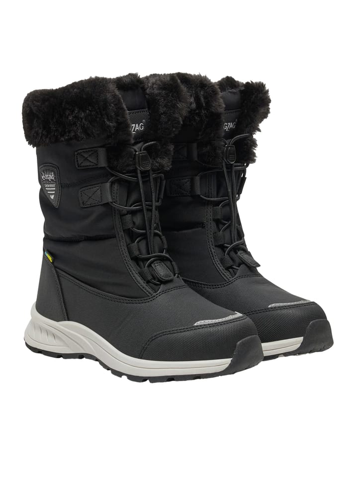 ZigZag Kids' Wesend Boot Waterproof V2 Black/White Zig Zag