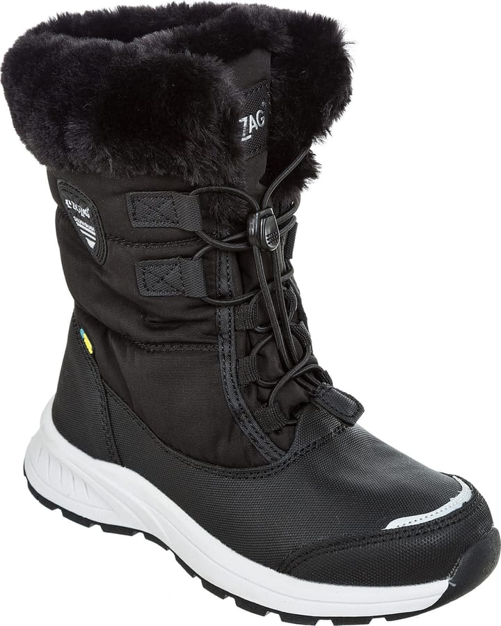 ZigZag Kids' Wesend Boot Waterproof V2 Black/White Zig Zag