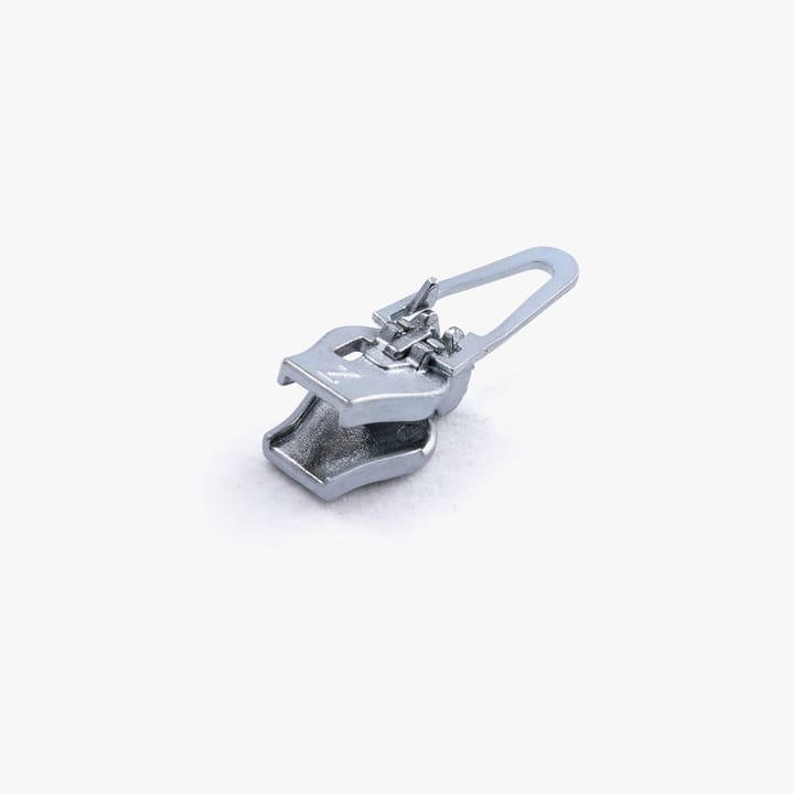 Normal Metal & Plastic Zipper XS Silver ZlideOn