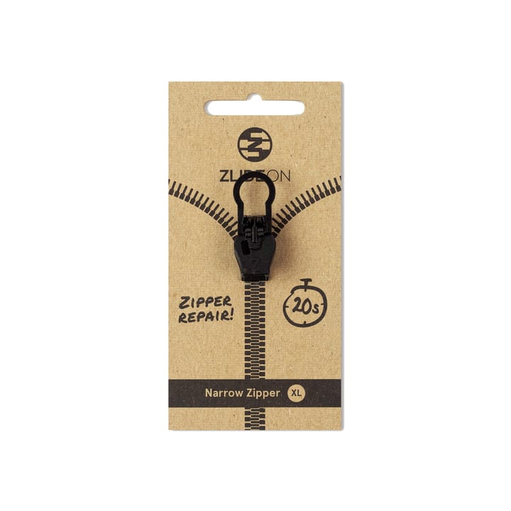 ZlideOn Narrow Zipper XL Black ZlideOn