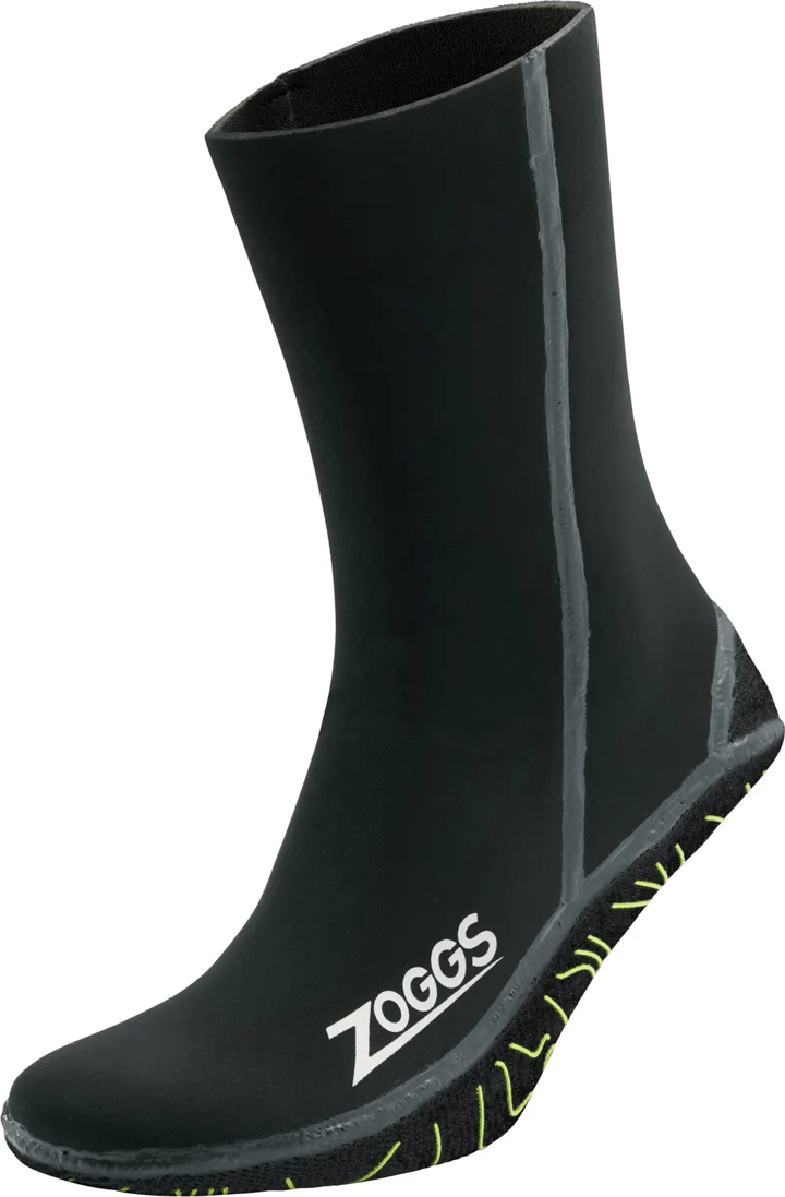 Zoggs Unisex Socks 2mm  Black/black Zoggs