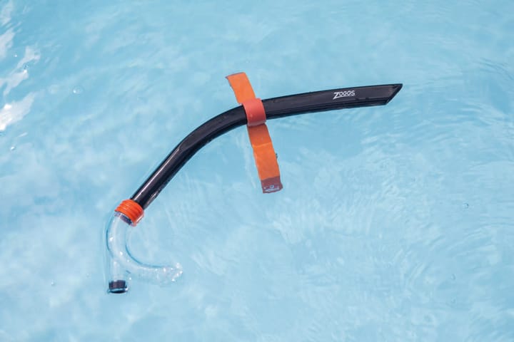 Zoggs Centre Line Snorkel Black/Orange Zoggs