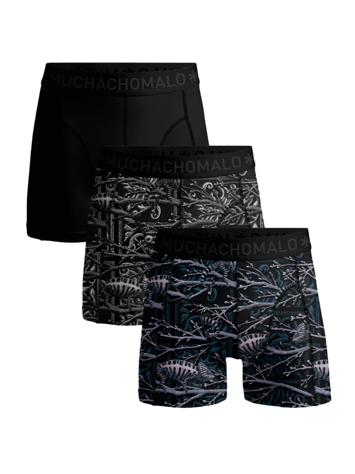 Muchachomalo 1010 Chameleon 3pk Boxer Print/print/grey Muchachomalo