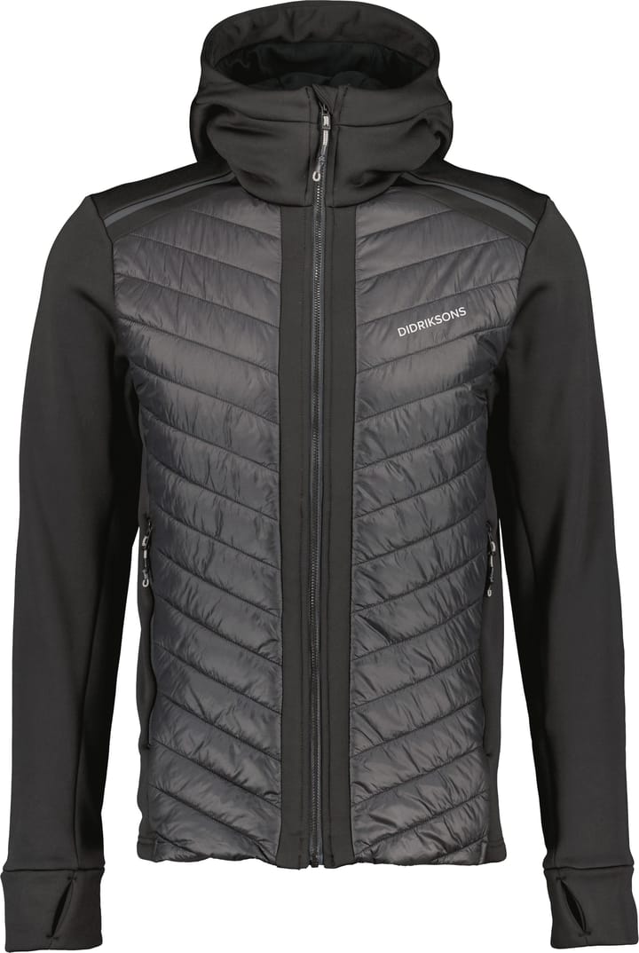 Didriksons Men's Zuko Full Zip 3 Black Didriksons
