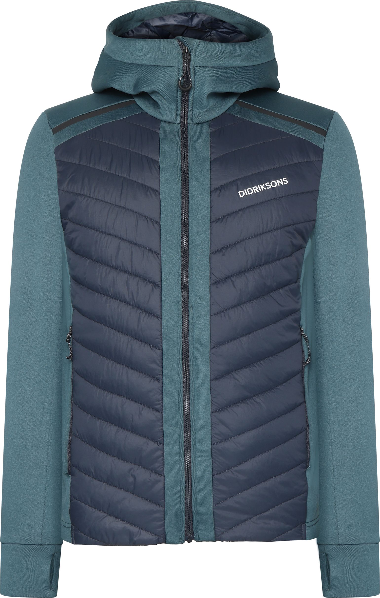 Didriksons Men's Zuko Full Zip 3 Star Blue