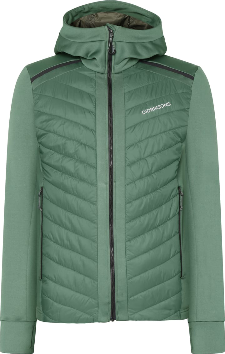 Didriksons Men's Zuko Full Zip 3 Dark Moss Didriksons