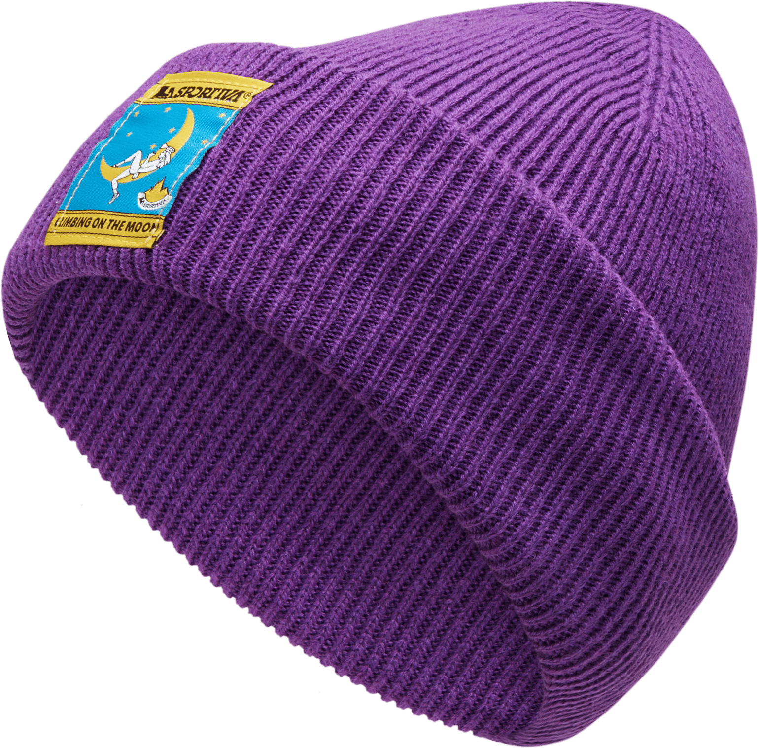 La Sportiva Climbing On The Moon Beanie Viola/Giallo